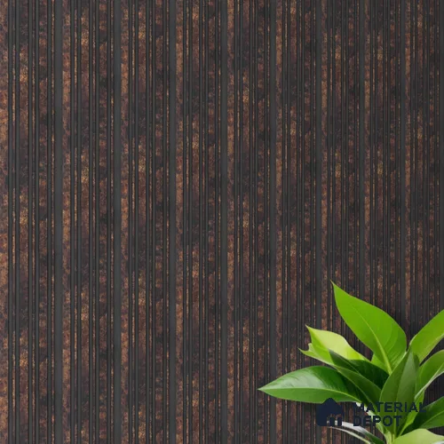 Brown Wooden Louver PN 00655 8 ft x 4.8 inch Charcoal Panel - 11 mm | Suitable for Feature Wall, TV Unit & Living Room | Width is Subjected to 5% Variation