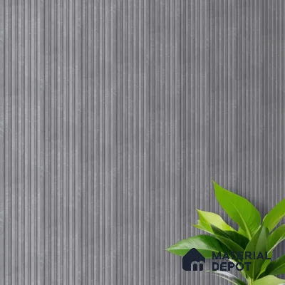 Cloud Grey Stone Look PN 03049 8 ft x 4.8 inch Charcoal Panel -  mm | Suitable for Feature Wall, TV Unit & Living Room | Width is Subjected to 5% Variation