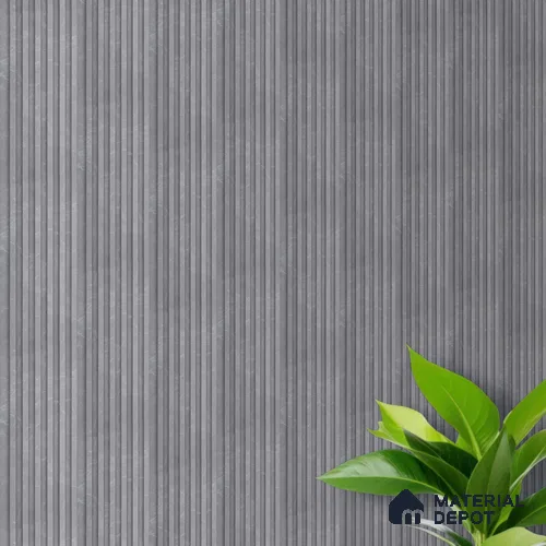 Grey Wooden Louver PN 03049 8 ft x 4.8 inch Charcoal Panel - mm | Suitable for Feature Wall, TV Unit & Living Room | Width is Subjected to 5% Variation