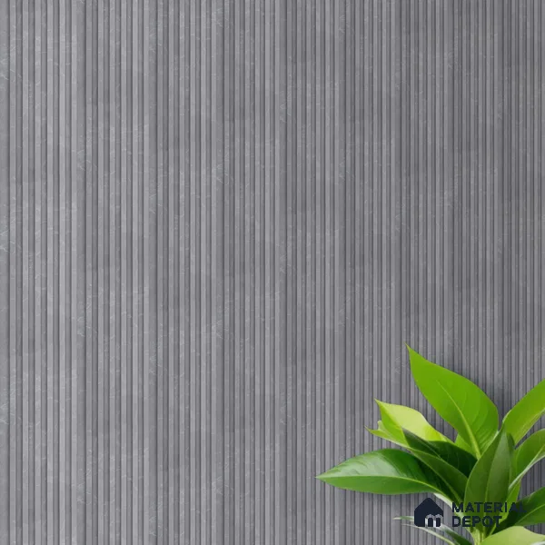 Cloud Grey Stone Look PN 03049 8 ft x 4.8 inch Charcoal Panel -  mm | Suitable for Feature Wall, TV Unit & Living Room | Width is Subjected to 5% Variation