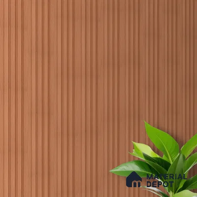 Wooden Look PN 03400 9.5 ft x 4.8 inch Charcoal Panel - 11 mm | Suitable for Feature Wall, TV Unit & Living Room | Width is Subjected to 5% Variation