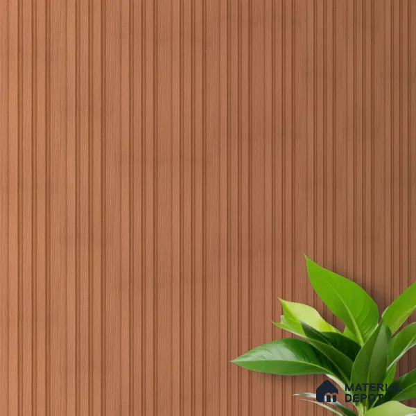 Wooden Look PN 03400 9.5 ft x 4.8 inch Charcoal Panel - 11 mm | Suitable for Feature Wall, TV Unit & Living Room | Width is Subjected to 5% Variation