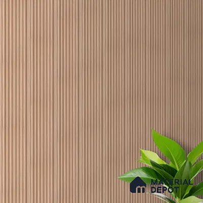 Wooden Look PN 03420 8 ft x 4.8 inch Charcoal Panel - 11 mm | Suitable for Feature Wall, TV Unit & Living Room | Width is Subjected to 5% Variation