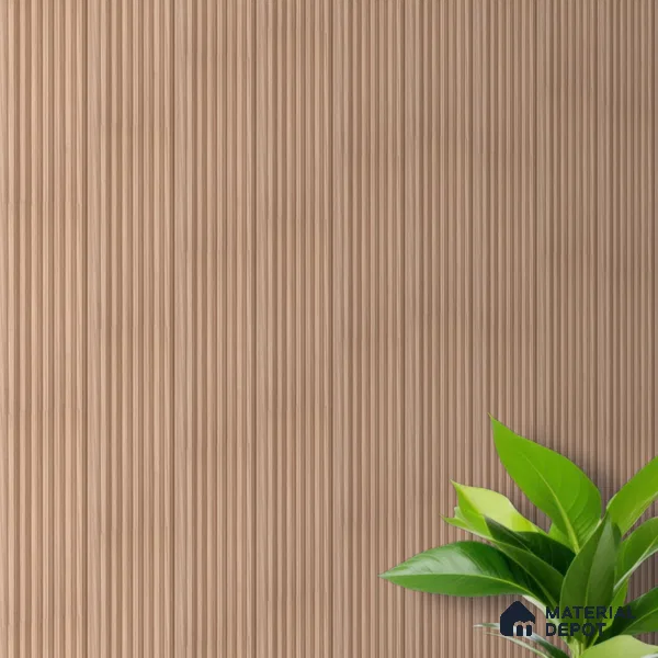 Wooden Look PN 03420 8 ft x 4.8 inch Charcoal Panel - 11 mm | Suitable for Feature Wall, TV Unit & Living Room | Width is Subjected to 5% Variation