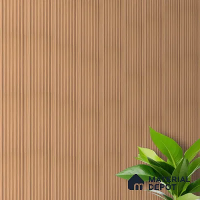 Wooden Look PN 03422 8 ft x 4.8 inch Charcoal Panel - 11 mm | Suitable for Feature Wall, TV Unit & Living Room | Width is Subjected to 5% Variation
