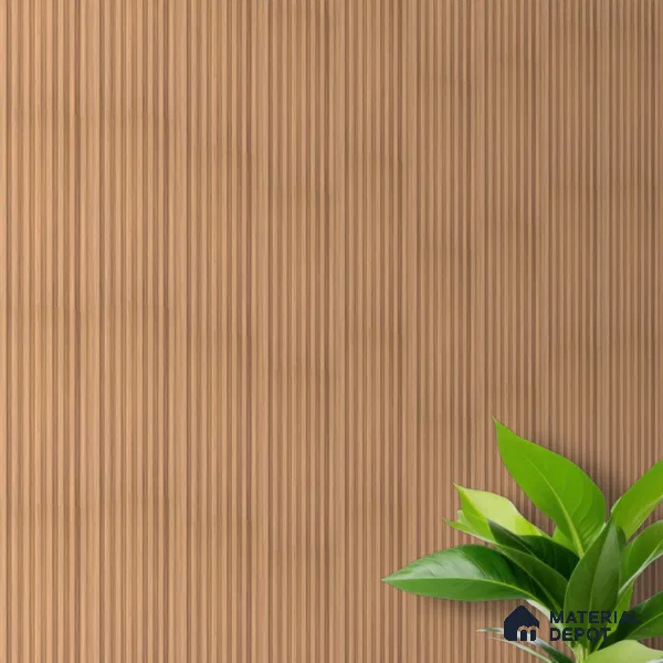 Wooden Look PN 03422 8 ft x 4.8 inch Charcoal Panel - 11 mm | Suitable for Feature Wall, TV Unit & Living Room | Width is Subjected to 5% Variation