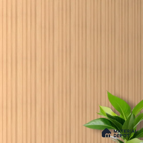 Brown Wooden Look Charcoal Louver/Panel 9.5 ft x 4.9 inch - 11 mm | Ideal for Feature Wall, Living Room, Bedroom, Home, Office | PN 03520 Width is Subjected to 5% Variation