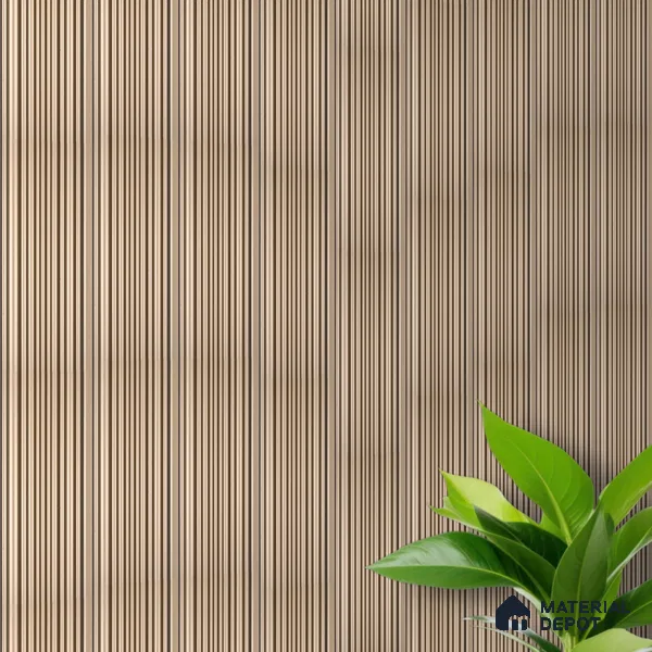 Cappuccino Beige Plain Colour Look PN 03540 9.5 ft x 4.7 inch Charcoal Panel - 12 mm | Suitable for Feature Wall, TV Unit & Living Room | Width is Subjected to 5% Variation