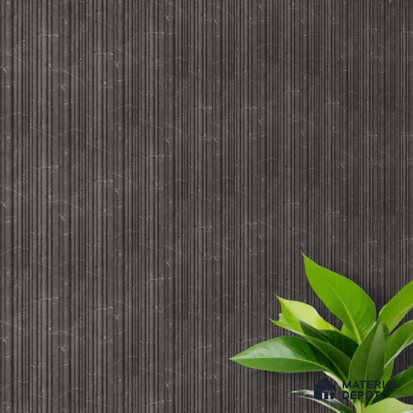 Cappucino Brown Marble Look PN 03542 9.5 ft x 4.7 inch Charcoal Panel - 12 mm | Suitable for Feature Wall, TV Unit & Living Room | Width is Subjected to 5% Variation
