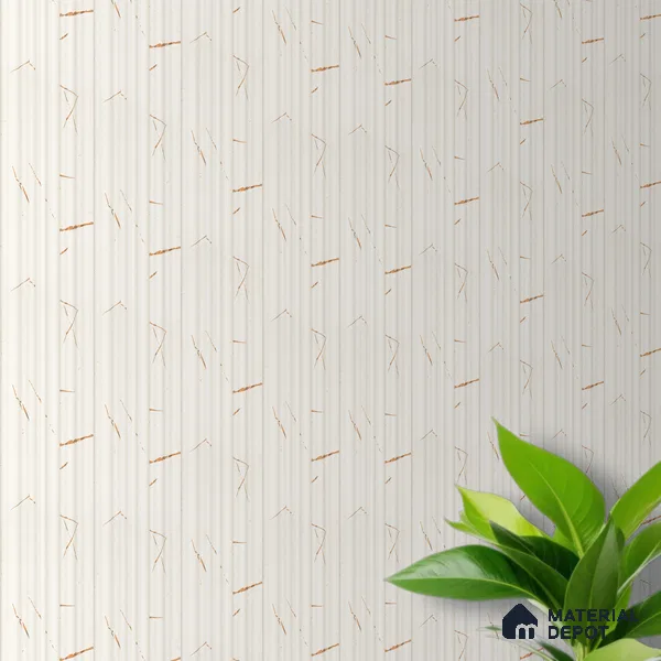 White Plain Colour Look PN 03543 9.5 ft x 4.7 inch Charcoal Panel - 12 mm | Suitable for Feature Wall, TV Unit & Living Room | Width is Subjected to 5% Variation