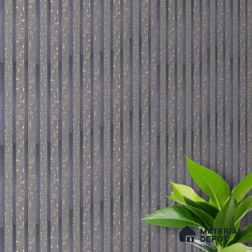 Grey Marble Look PN 03558 9.5 ft x 4.8 inch Charcoal Panel - 11 mm | Suitable for Feature Wall, TV Unit & Living Room | Width is Subjected to 5% Variation
