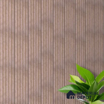 Mocha Brown Leather Look PN 04182 8 ft x 6.2 inch Charcoal Panel - 6 mm | Suitable for Feature Wall, TV Unit & Living Room | Width is Subjected to 5% Variation