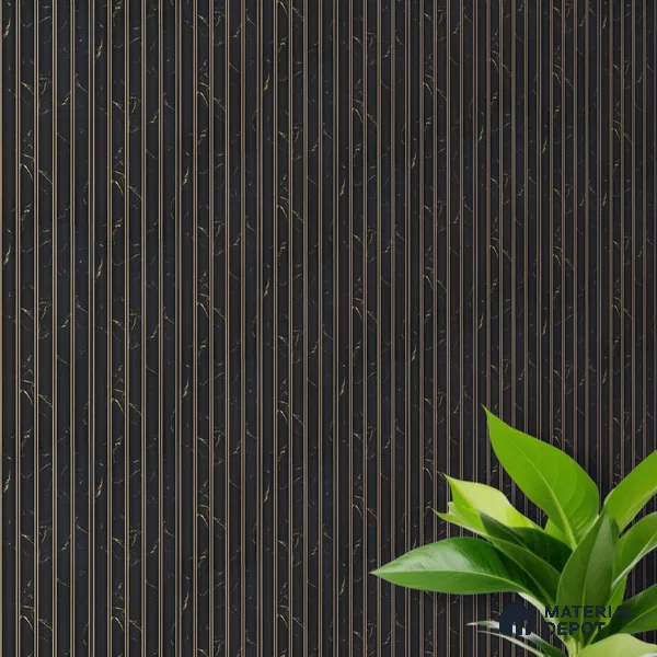 Graphite Black Marble Look PN 05544 8 ft x 6 inch Charcoal Panel - 7 mm | Suitable for Feature Wall, TV Unit & Living Room | Width is Subjected to 5% Variation