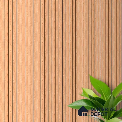 Wooden Look PN 05555 9.5 ft x 12 inch Charcoal Panel - 6 mm | Suitable for Feature Wall, TV Unit & Living Room | Width is Subjected to 5% Variation