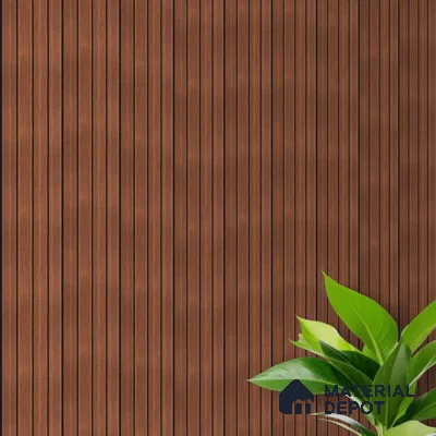Wooden Look PN 05561 9.5 ft x 12 inch Charcoal Panel - 6 mm | Suitable for Feature Wall, TV Unit & Living Room | Width is Subjected to 5% Variation