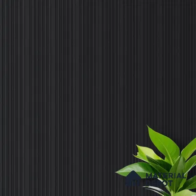 Graphite Black Plain Colour Look PN 05654 8 ft x 4.8 inch Charcoal Panel - 11 mm | Suitable for Feature Wall, TV Unit & Living Room | Width is Subjected to 5% Variation
