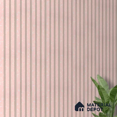 Pink Patterned Look PN 06077 9.5 ft x 4.6 inch Charcoal Panel - 8 mm | Suitable for Feature Wall, TV Unit & Living Room | Width is Subjected to 5% Variation