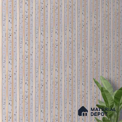Light Grey Luxury Look PN 06082 9.5 ft x 4.6 inch Charcoal Panel - 8 mm | Suitable for Feature Wall, TV Unit & Living Room | Width is Subjected to 5% Variation