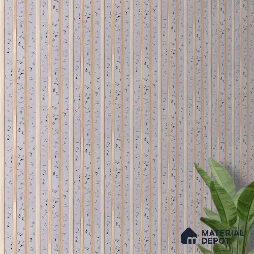 Grey Patterned Look PN 06082 9.5 ft x 4.6 inch Charcoal Panel - 8 mm | Suitable for Feature Wall, TV Unit & Living Room | Width is Subjected to 5% Variation