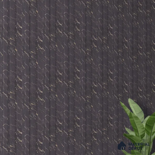 Graphite Grey Marble Look PN 06085 9.5 ft x 4.6 inch Charcoal Panel - 8 mm | Suitable for Feature Wall, TV Unit & Living Room | Width is Subjected to 5% Variation