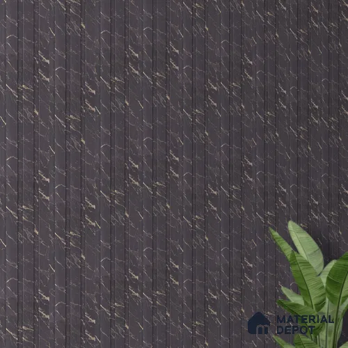 Marble Louver PN 06085 9.5 ft x 4.6 inch Charcoal Panel - 8 mm | Suitable for Feature Wall, TV Unit & Living Room | Width is Subjected to 5% Variation