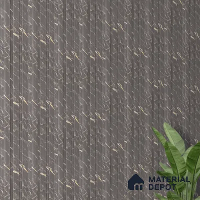 Mid Grey Marble Look PN 06087 9.5 ft x 4.6 inch Charcoal Panel - 8 mm | Suitable for Feature Wall, TV Unit & Living Room | Width is Subjected to 5% Variation