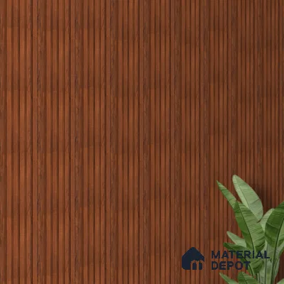 Wooden Look PN 06539 8 ft x 0.4 inch Charcoal Panel - 11 mm | Suitable for TV Unit, Living Room & Bedroom | Width is Subjected to 5% Variation