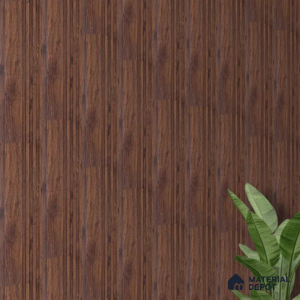 Wooden Look PN 06790 8 ft x 4.9 inch Charcoal Panel - 12 mm | Suitable for Living Room, Bedroom & TV Cabinet | Width is Subjected to 5% Variation