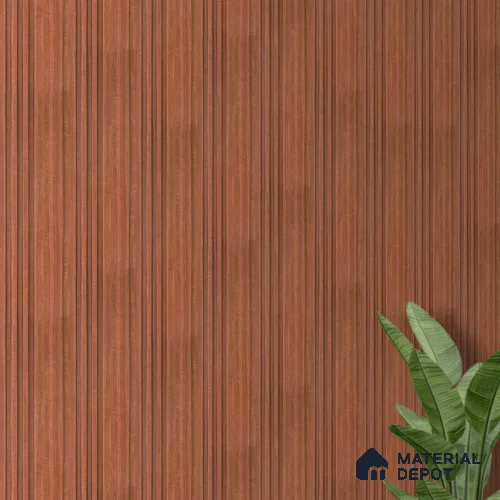 PN 06791 8 ft x 5 inch Charcoal Louvers/Panels - 12 mm