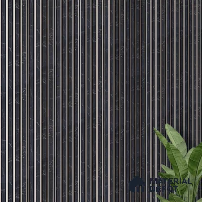 PN 06801 8 ft x 5 inch Charcoal Louvers/Panels - 12 mm