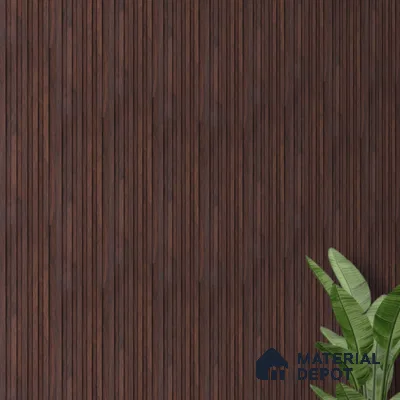 Wooden Look PN 06811 9.2 ft x 4.8 inch Charcoal Panel - 12 mm | Suitable for Living Room, Bedroom & TV Cabinet | Width is Subjected to 5% Variation