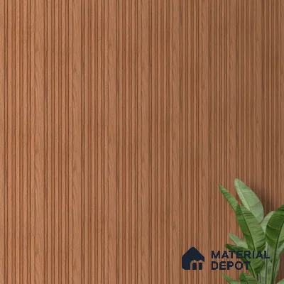 Wooden Look PN 06812 9.2 ft x 4.8 inch Charcoal Panel - 12 mm | Suitable for Living Room, Bedroom & TV Cabinet | Width is Subjected to 5% Variation
