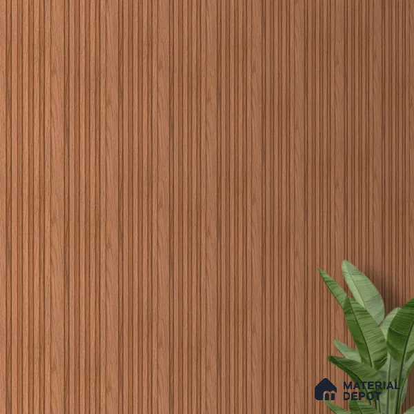 Wooden Look PN 06812 9.2 ft x 4.8 inch Charcoal Panel - 12 mm | Suitable for Living Room, Bedroom & TV Cabinet | Width is Subjected to 5% Variation