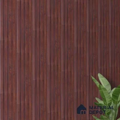 Wooden Look PN 06817 9.2 ft x 4.8 inch Charcoal Panel - 12 mm | Suitable for Living Room, Bedroom & TV Cabinet | Width is Subjected to 5% Variation