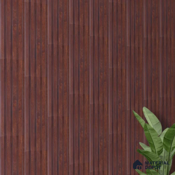 Wooden Look PN 06817 9.2 ft x 4.8 inch Charcoal Panel - 12 mm | Suitable for Living Room, Bedroom & TV Cabinet | Width is Subjected to 5% Variation