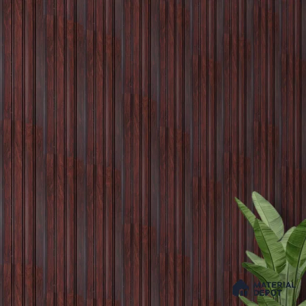 Wooden Look PN 06818 9.2 ft x 4.8 inch Charcoal Panel - 12 mm | Suitable for Living Room, Bedroom & TV Cabinet | Width is Subjected to 5% Variation