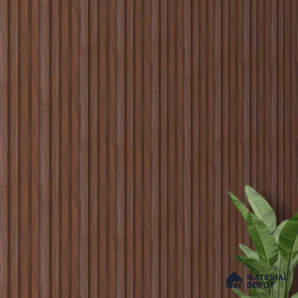 Wooden Look PN 06819 9.2 ft x 4.8 inch Charcoal Panel - 12 mm | Suitable for Living Room, Bedroom & TV Cabinet | Width is Subjected to 5% Variation