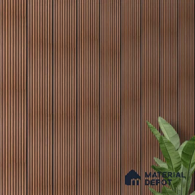 Wooden Look PN 06821 9.2 ft x 6 inch Charcoal Panel - 10 mm | Suitable for Living Room, Bedroom & TV Cabinet | Width is Subjected to 5% Variation