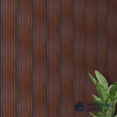 Wooden Look PN 06822 9.2 ft x 6 inch Charcoal Panel - 10 mm | Suitable for Living Room, Bedroom & TV Cabinet | Width is Subjected to 5% Variation