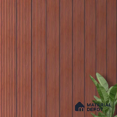 Wooden Look PN 06827 9.2 ft x 6 inch Charcoal Panel - 10 mm | Suitable for Living Room, Bedroom & TV Cabinet | Width is Subjected to 5% Variation