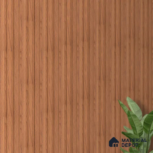PN 06834 9.2 ft x 5 inch Charcoal Louvers/Panels - 12 mm