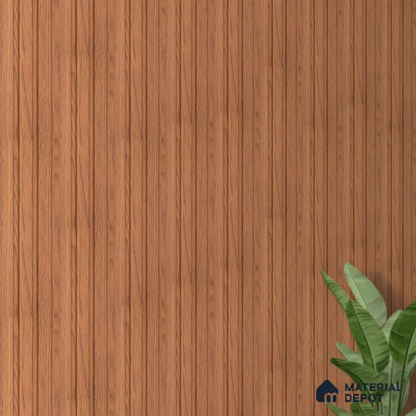 Wooden Look PN 06834 9.2 ft x 4.9 inch Charcoal Panel - 12 mm | Suitable for Living Room, Bedroom & TV Cabinet | Width is Subjected to 5% Variation