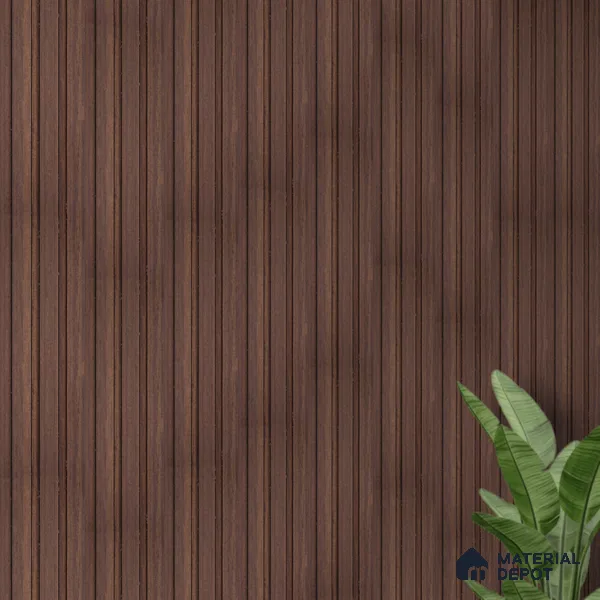 Wooden Look PN 06837 9.2 ft x 4.9 inch Charcoal Panel - 12 mm | Suitable for Living Room, Bedroom & TV Cabinet | Width is Subjected to 5% Variation