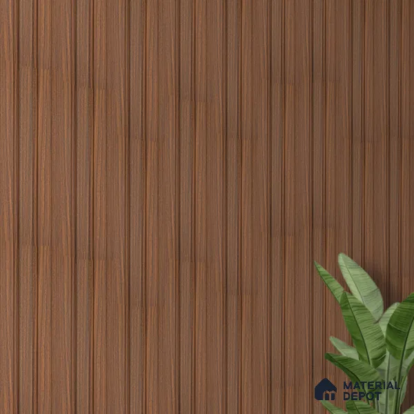 Wooden Look PN 06838 9.2 ft x 4.9 inch Charcoal Panel - 12 mm | Suitable for Living Room, Bedroom & TV Cabinet | Width is Subjected to 5% Variation