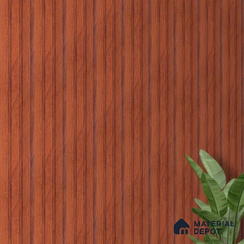 PN 06839 9.2 ft x 5 inch Charcoal Louvers/Panels - 12 mm