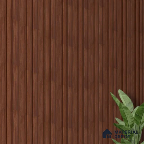 PN 06841 9.2 ft x 5 inch Charcoal Louvers/Panels - 12 mm
