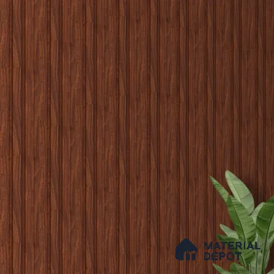 Wooden Look PN 06845 9.2 ft x 4.9 inch Charcoal Panel - 12 mm | Suitable for Living Room, Bedroom & TV Cabinet | Width is Subjected to 5% Variation