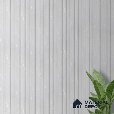 Dove Grey Marble Look PN 06847 9.2 ft x 4.9 inch Charcoal Panel - 12 mm | Suitable for Living Room, Bedroom & TV Cabinet | Width is Subjected to 5% Variation