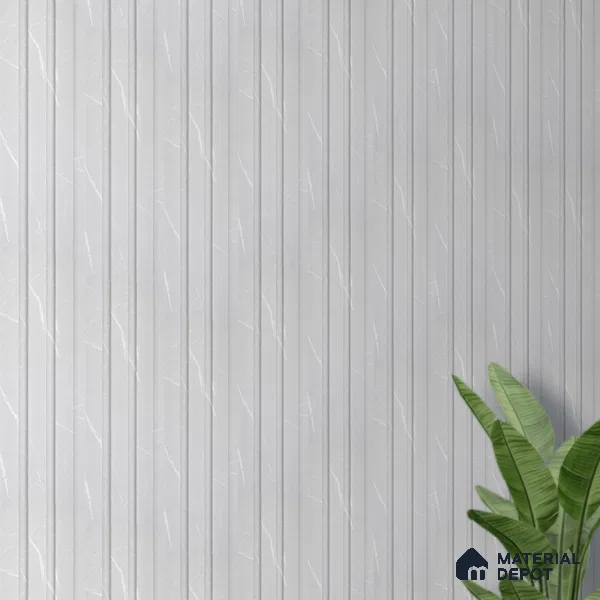 Dove Grey Marble Look PN 06847 9.2 ft x 4.9 inch Charcoal Panel - 12 mm | Suitable for Living Room, Bedroom & TV Cabinet | Width is Subjected to 5% Variation