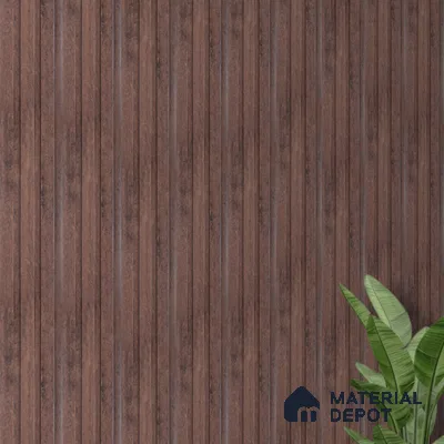 Wooden Look PN 06849 9.2 ft x 4.9 inch Charcoal Panel - 12 mm | Suitable for Living Room, Bedroom & TV Cabinet | Width is Subjected to 5% Variation
